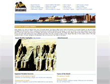 Tablet Screenshot of egyptianparadise.com